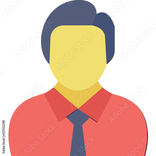 Businessman Avatar Vector Icon