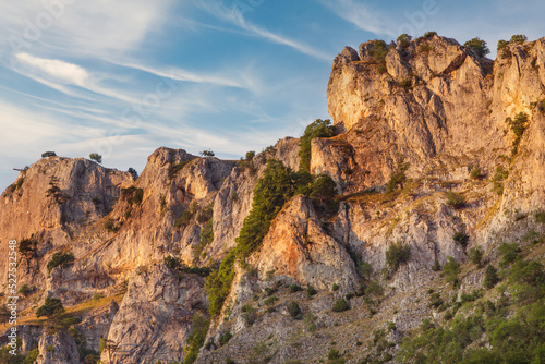 Orlovo Oko rocks at Rhodope mountains Bulgaria