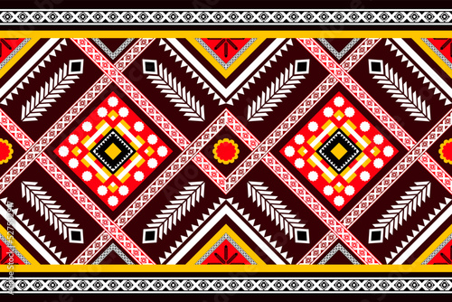 Wallpaper Mural Abstract ethnic geometric pattern design for background or wallpaper. Torontodigital.ca