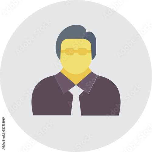 Businessman Avatar Vector Icon
