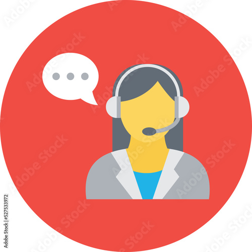 Counselor Vector Icon