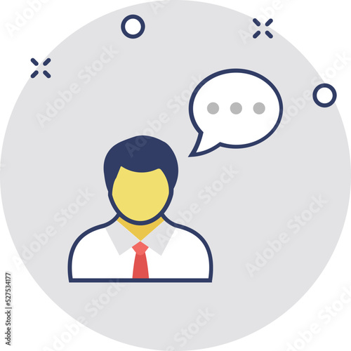 Counselor Vector Icon