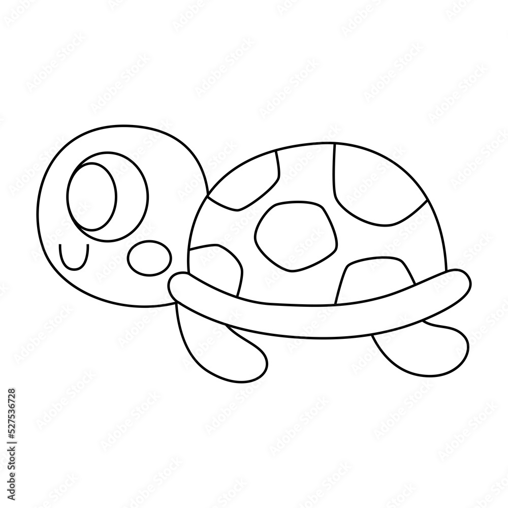 Turtle line icon Turtle line icon