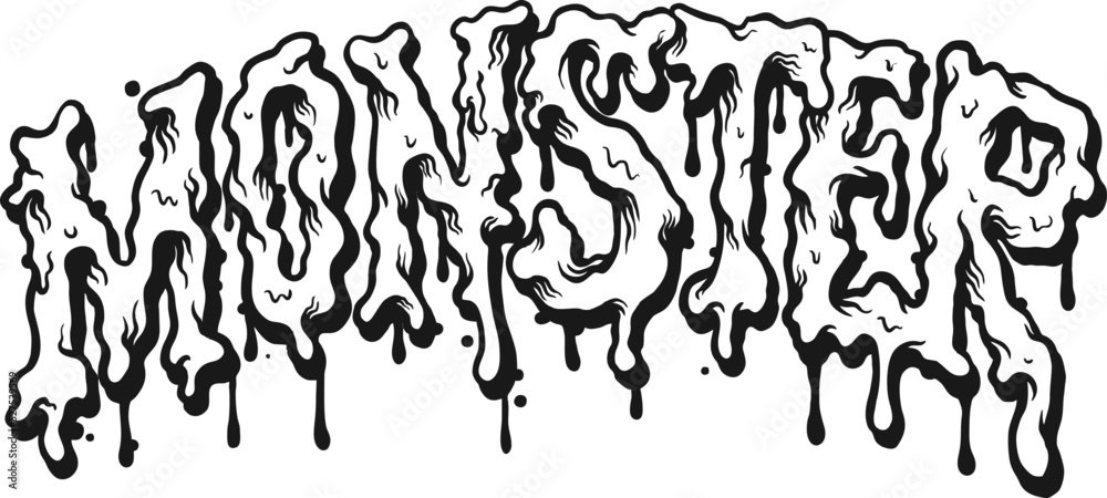 Monster Font Hand Drawn Monochrome Vector illustrations for your work Logo, mascot merchandise t-shirt, stickers and Label designs, poster, greeting cards advertising business company or brands. Monster Font Hand Drawn Monochrome Vector illustrations for your work Logo, mascot merchandise t-shirt, stickers and Label designs, poster, greeting cards advertising business company or brands.