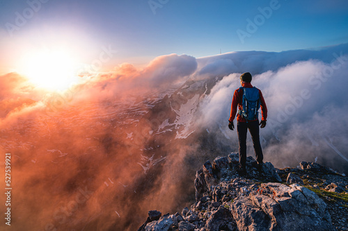 Epischer Sonnenuntergang im Alpstein