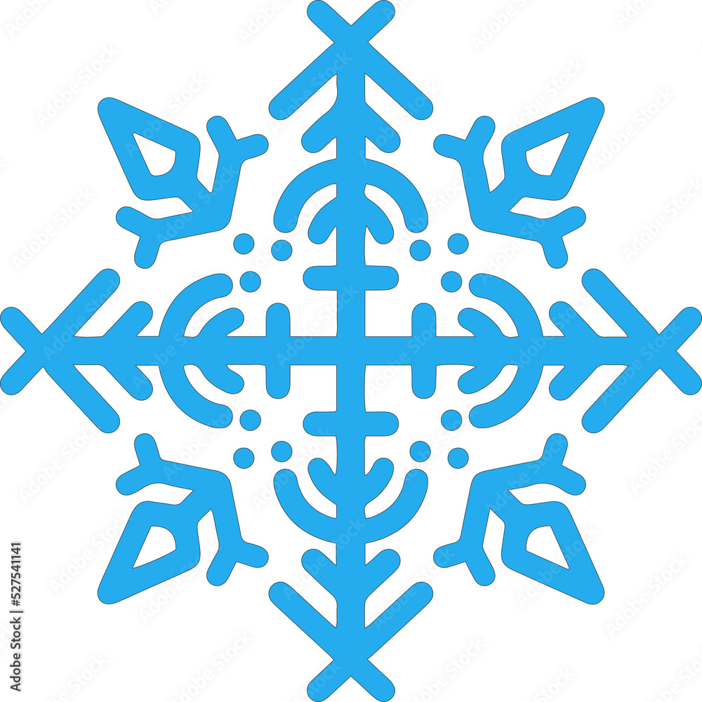 Snowflake Icon Christmas
