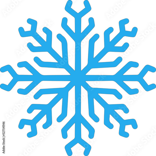 Snowflake Icon Christmas 