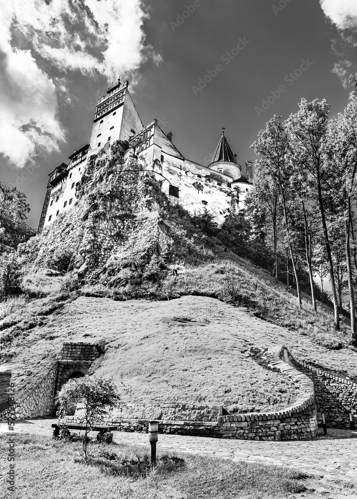 Bran Castle in the the immediate vicinity of Brasov, Transylvania, Romania