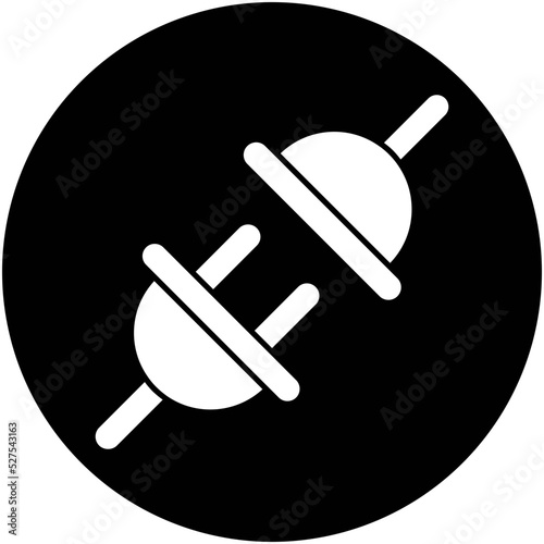 electric plug Isolated Vector icon which can easily modify or edit

