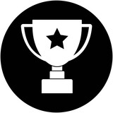 Trophy Isolated Vector icon which can easily modify or edit


