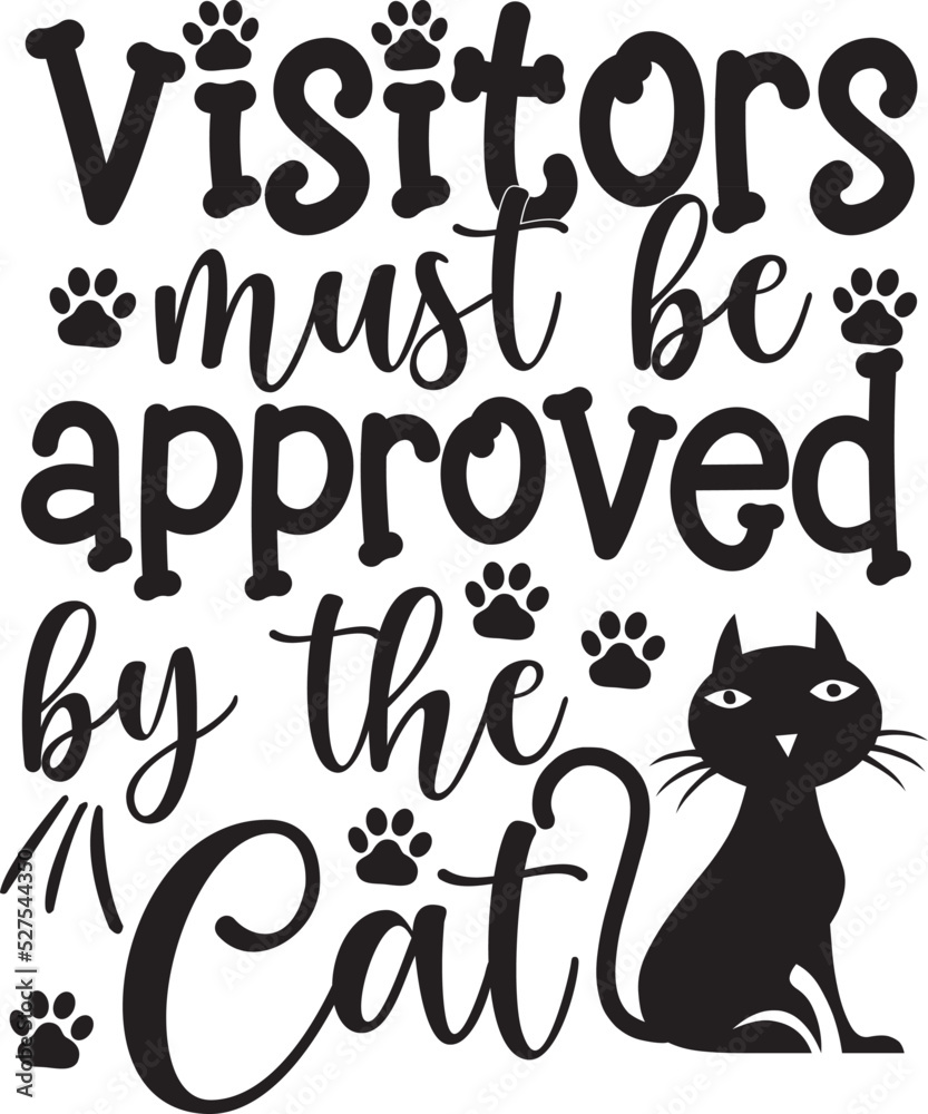 visitors must be approved by the cat svg visitors must be approved by the cat svg