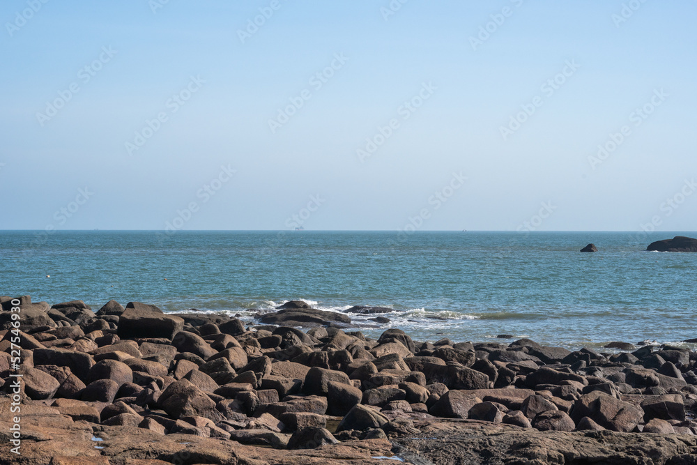 beach and rocks