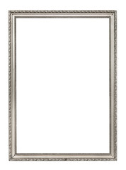 Blank of vintage picture frame isolate