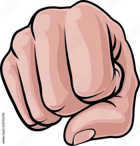 Fist Punch Knuckles Hand