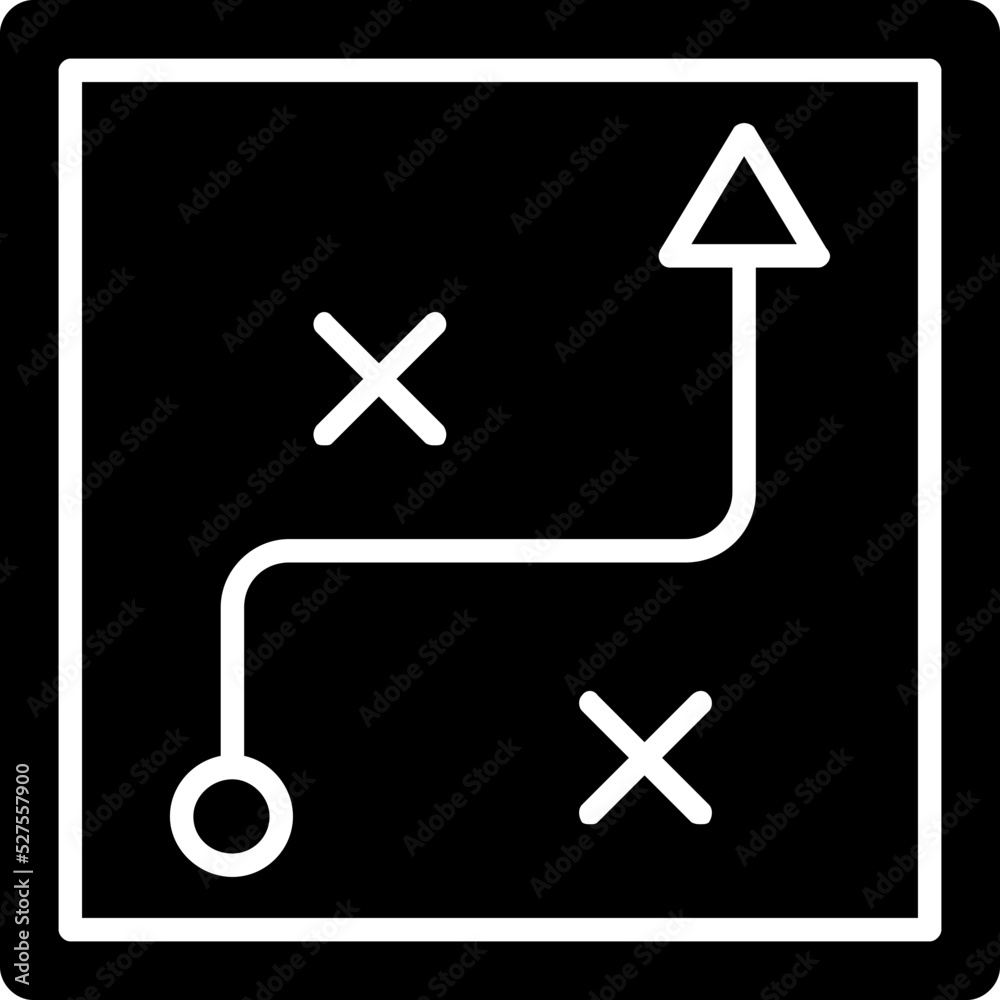 Fototapeta premium Business Strategy Icon