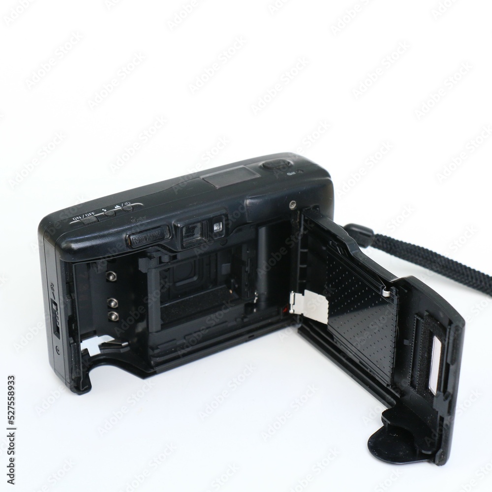 Beautiful vintage movie camera