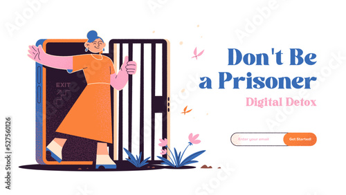 Digital Detox Concept