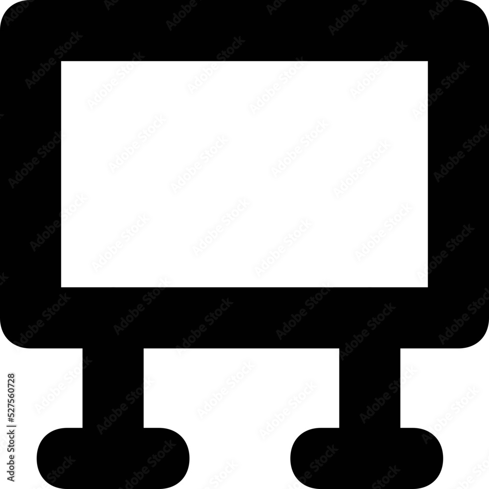 Billboard Vector Icon Billboard Vector Icon
