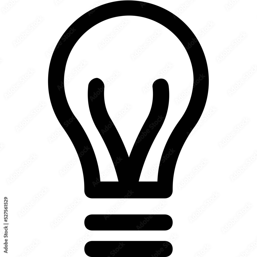 Obraz premium Bulb Vector Icon