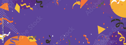 ハロウィン　背景フレーム