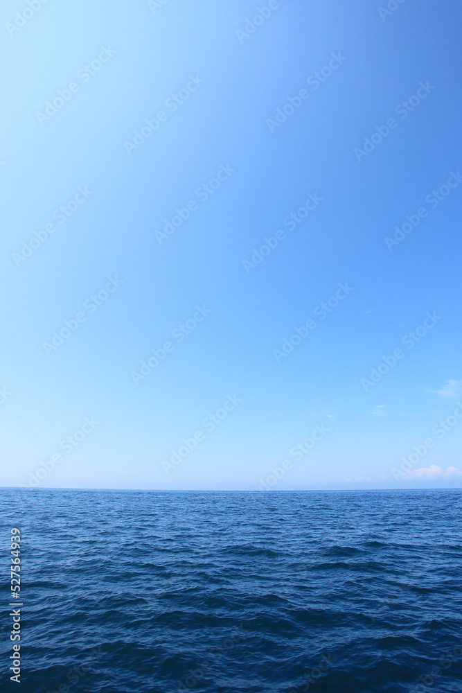 西伊豆の青空と海