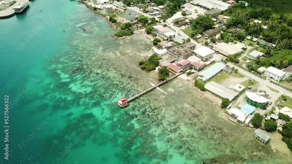Main island Weno of Truk lagoon, Chuuk Truk lagoon is the World's wreck diving destination Chuuk state of Federated States of Micronesia.