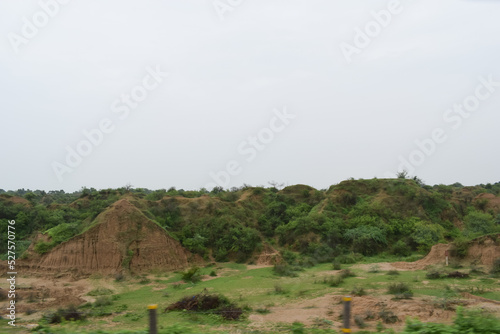 Chambal valley in India.