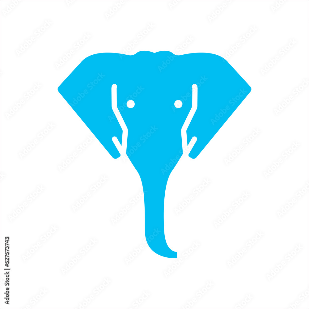 Elephant logo design vector illustration Elephant logo design vector illustration