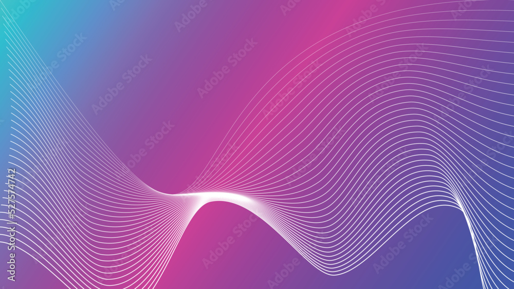 Abstract geometric wavy tech technology fluid twisted lines gradient background Abstract geometric wavy tech technology fluid twisted lines gradient background
