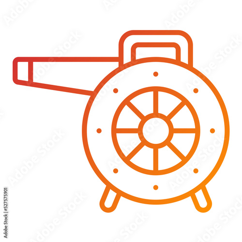 Air Blowers Icon Style