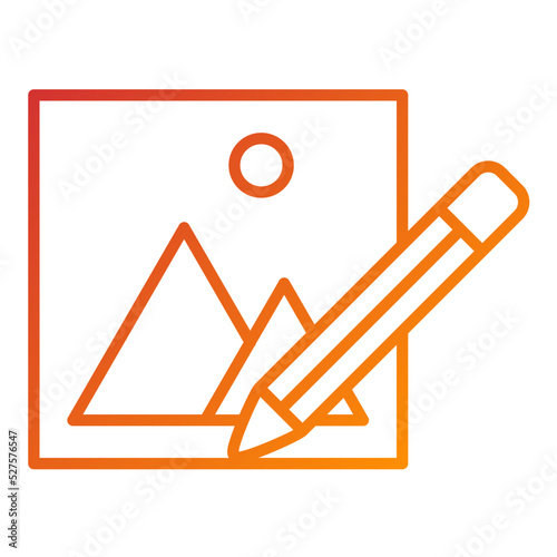 Photo Editing Icon Style
