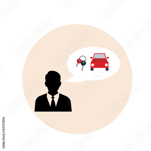 A person is thinking about buying a car.