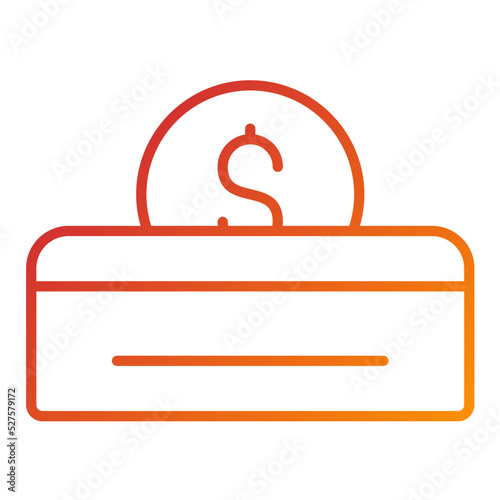 Donation Based Crowdfunding Icon Style