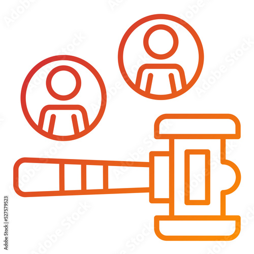 Public Auction Icon Style