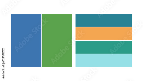primary and secondary color palette