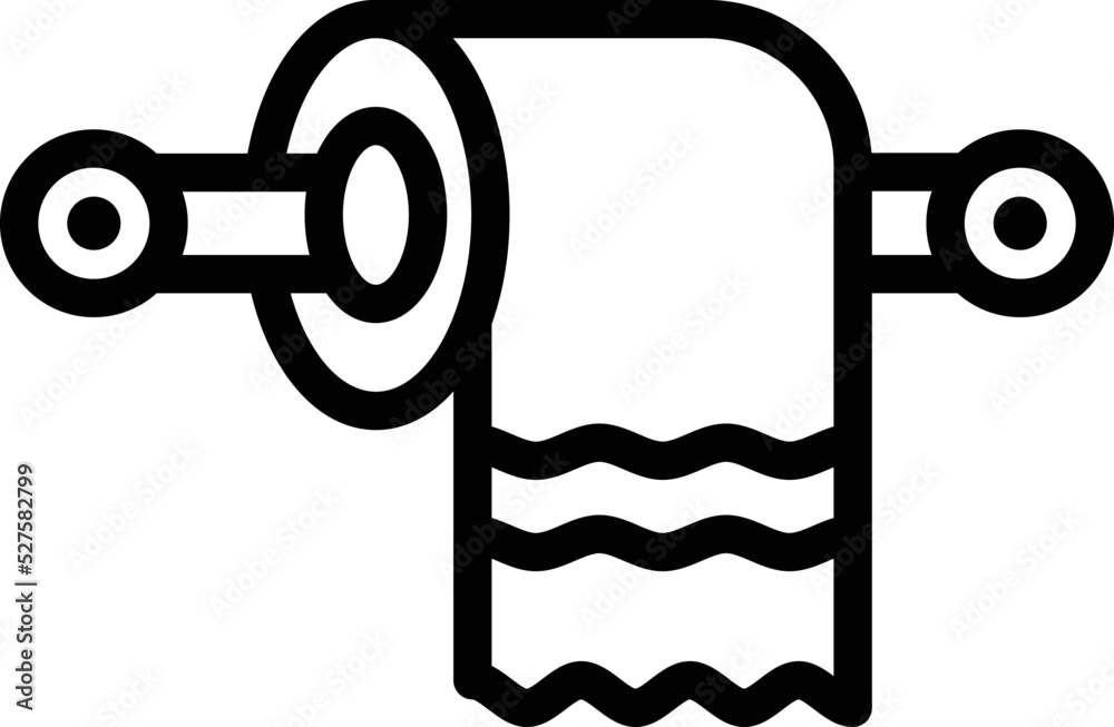 Toilet paper Vector Icon Design Illustration Toilet paper Vector Icon Design Illustration