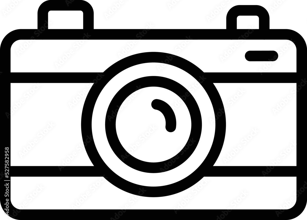 Camera Vector Icon Design Illustration Camera Vector Icon Design Illustration