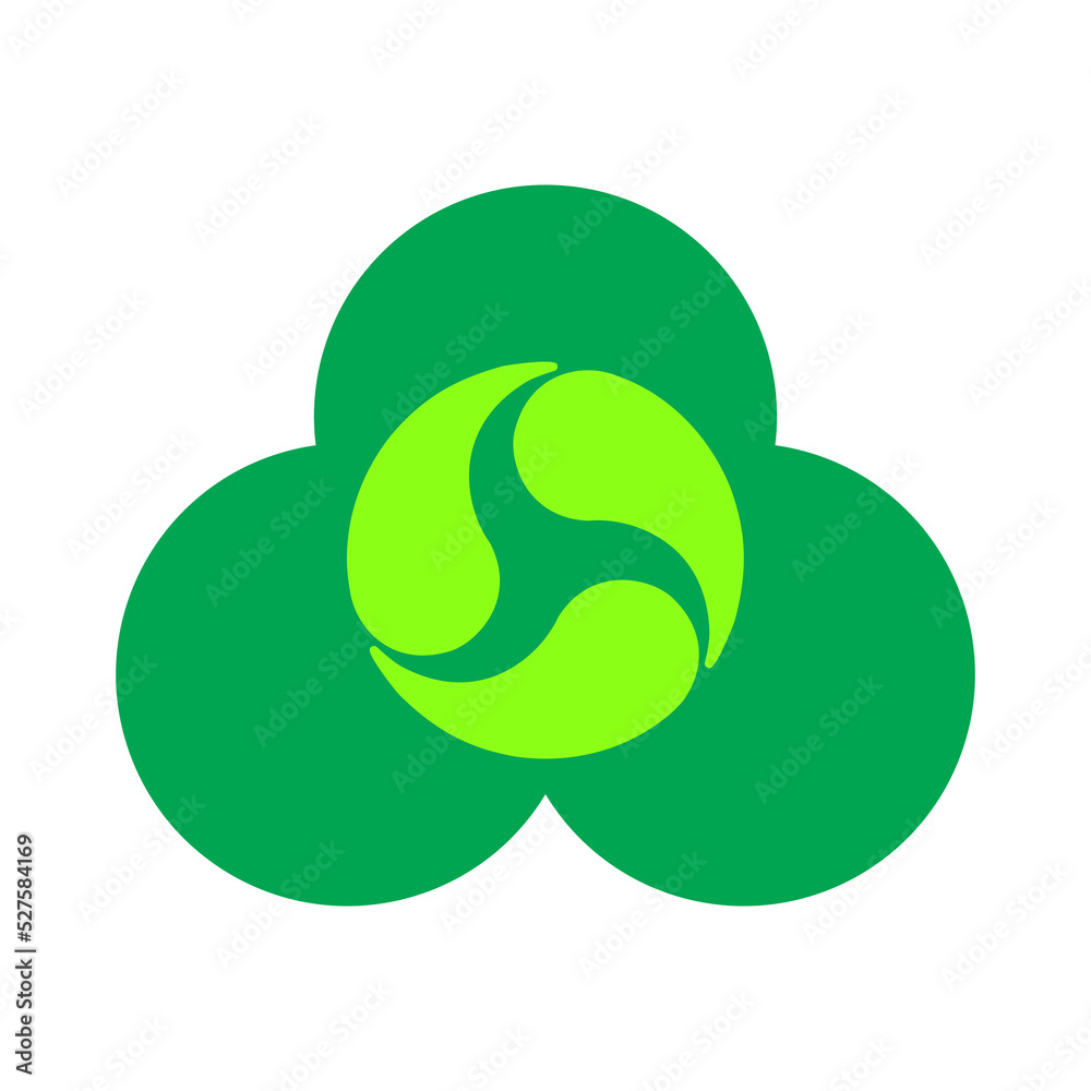 Cotton fabric organic clothing brand textile company bud flower health logo Cotton fabric organic clothing brand textile company bud flower health logo