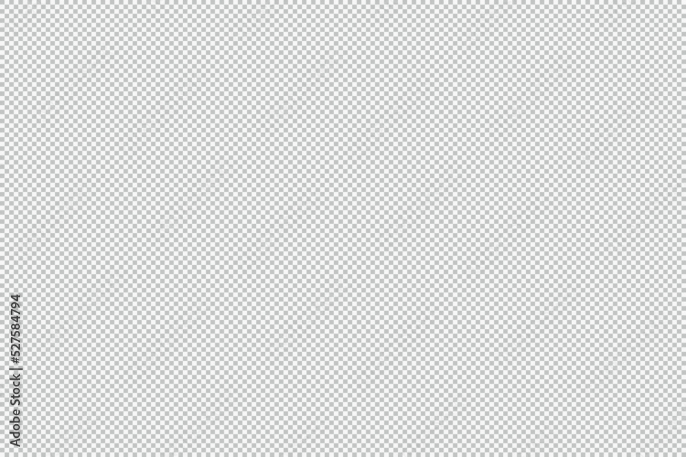 Chess cage with a square grid. Gray and white squares. Vector illustration of a transparent background. Grid png or portable network graphics. 