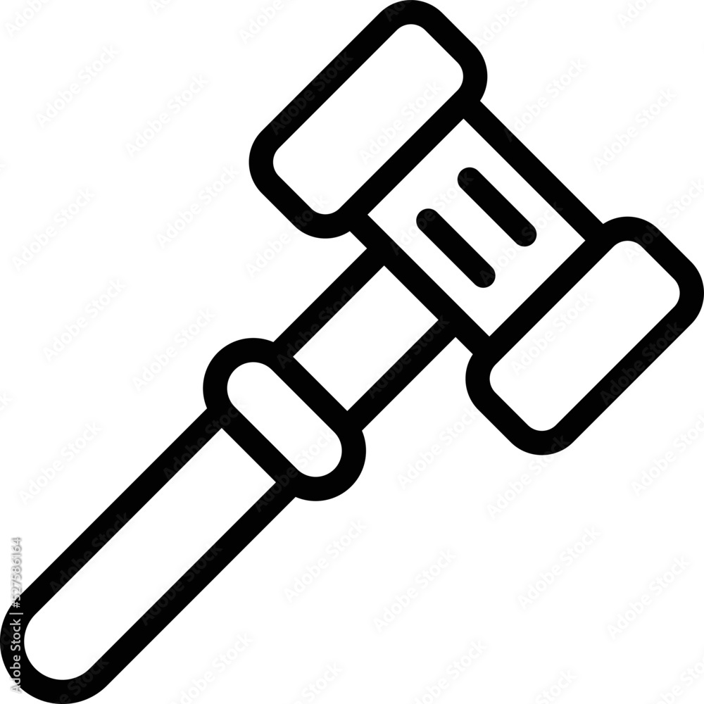 Gavel Vector Icon Design Illustration Gavel Vector Icon Design Illustration