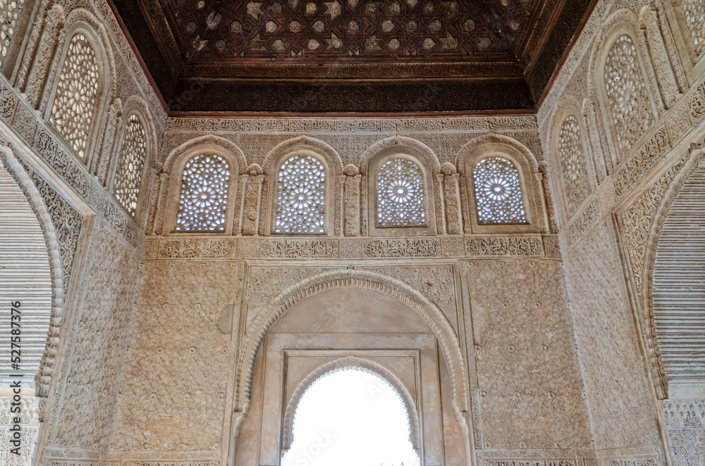 Granada, inside the Alhambra, details