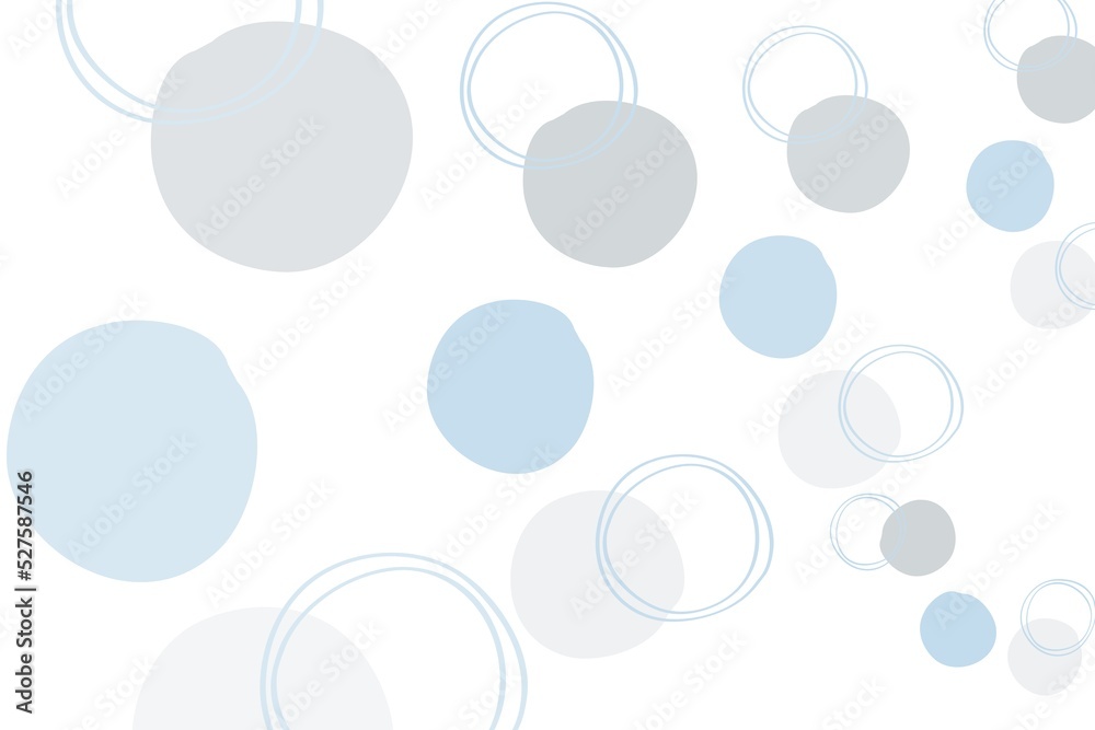abstract white background with circle elements and in gray, white and blue #36 abstract white background with circle elements and in gray, white and blue #36