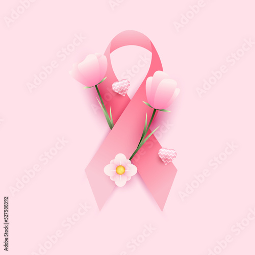 Breast Cancer Awareness Month, suitable for backgrounds, banners, posters, and others