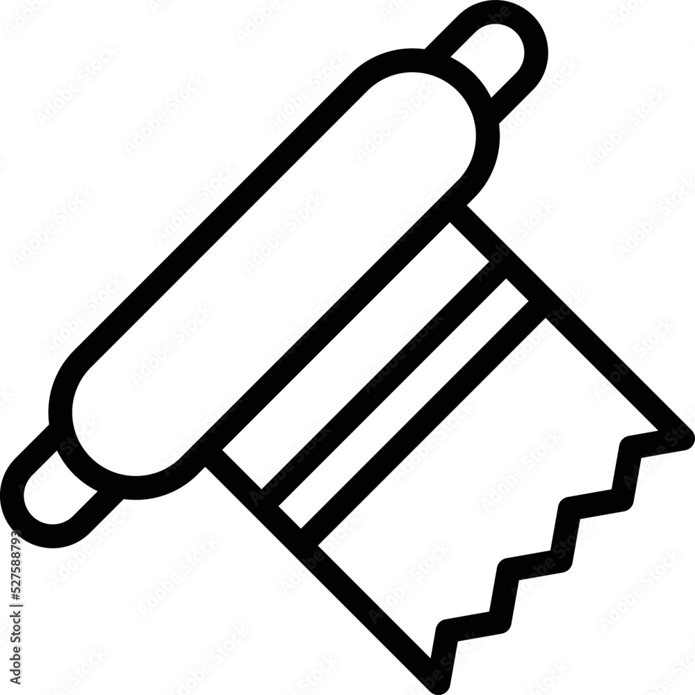Plastic wrap Vector Icon Design Illustration Plastic wrap Vector Icon Design Illustration
