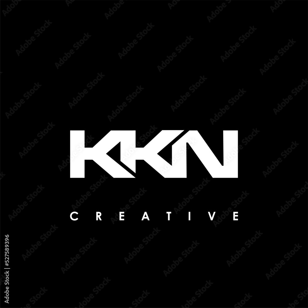 KKN Letter Initial Logo Design Template Vector Illustration KKN Letter Initial Logo Design Template Vector Illustration