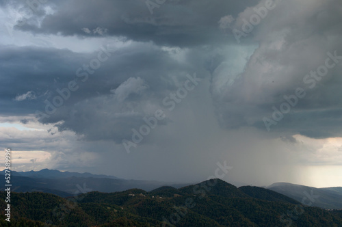 Summer Rain in Julian Alps, Eastern Europe