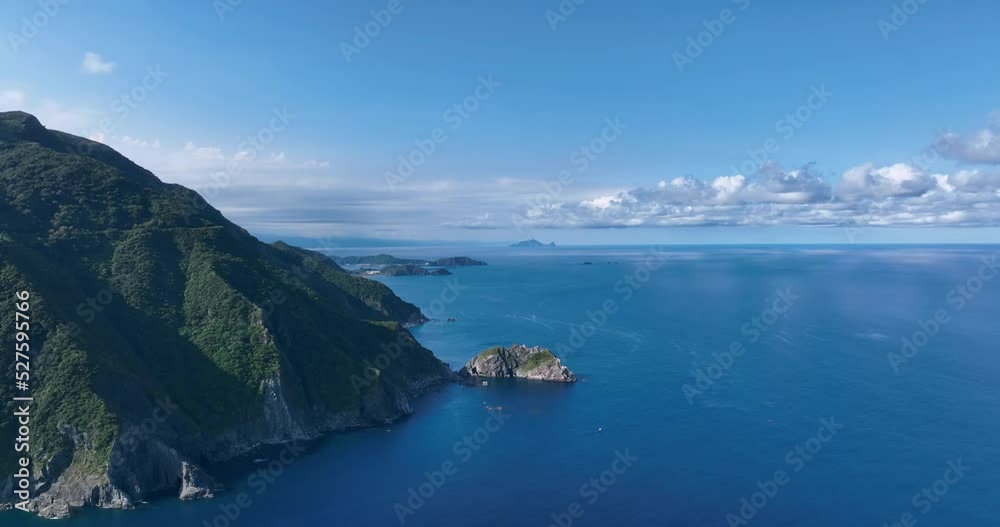 Beautiful sea and mountain in Yilan Taiwan Beautiful sea and mountain in Yilan Taiwan