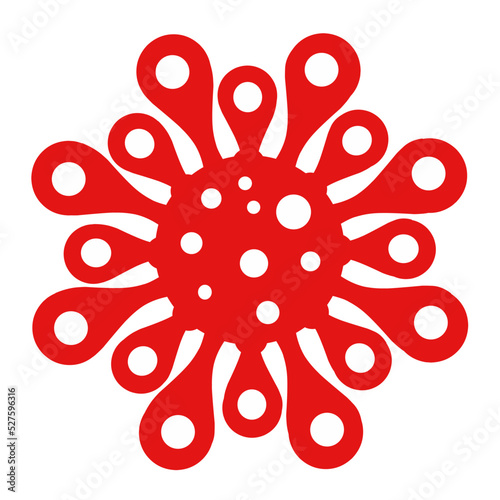 Bacteria icon, virus icon, ncov icon, Coronavirus, Bacteria viruses elements