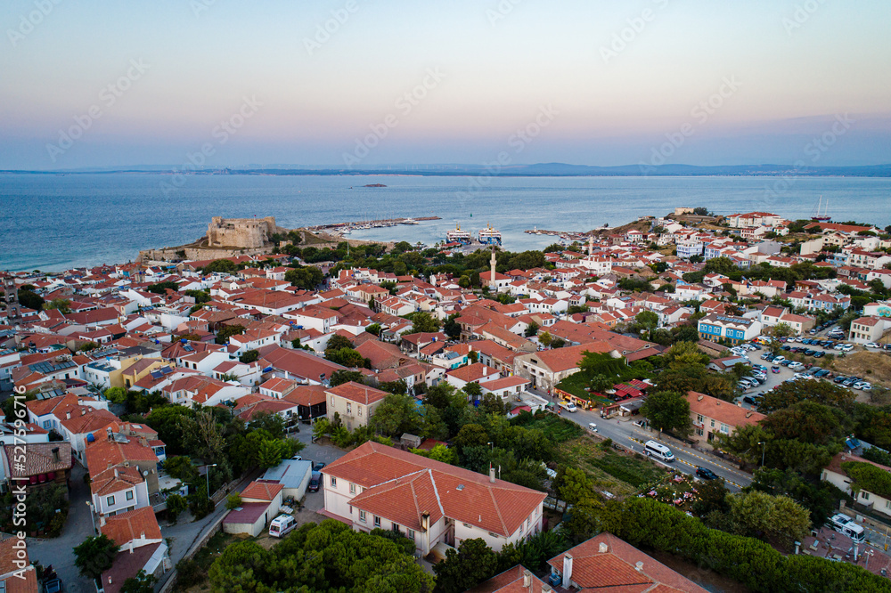 Bozcaada view, one of Turkey's favorite holiday destinations.
