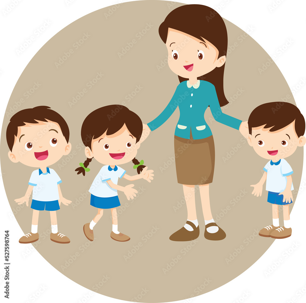 Teacher Teaching Students In Classroom, World Book Day, Back to school, Stationery, Book, Children,class with teacher and pupils. Teacher Teaching Students In Classroom, World Book Day, Back to school, Stationery, Book, Children,class with teacher and pupils.